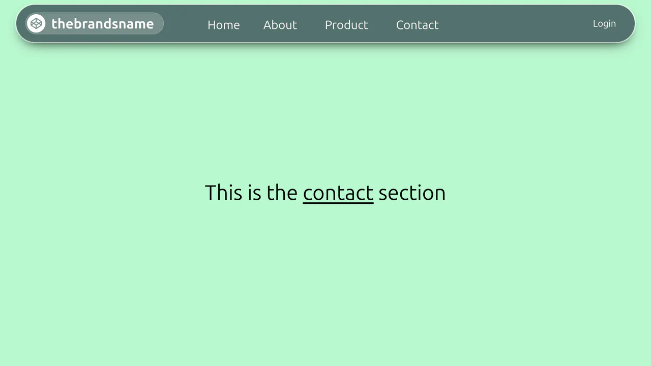 Tailwind CSS Responsive Navbar
