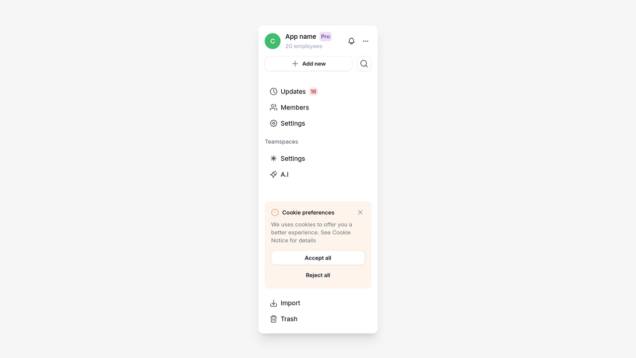 Sidebar