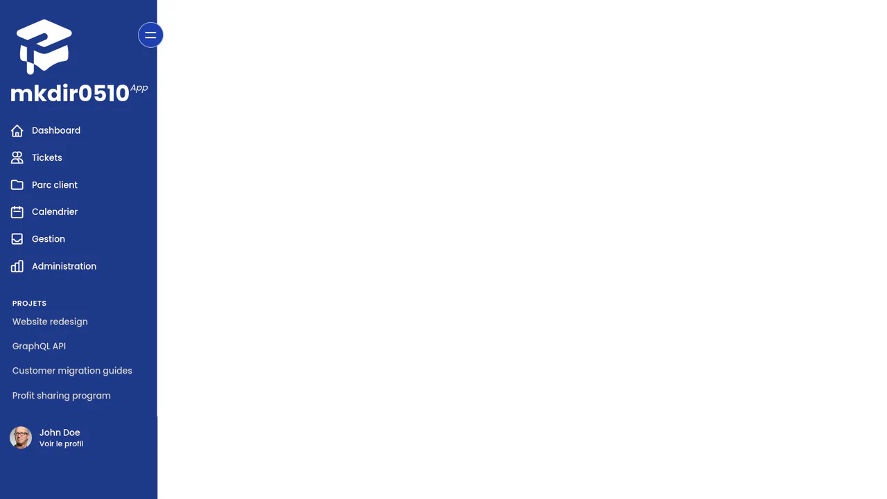 Tailwind Alpine.js Sidebar