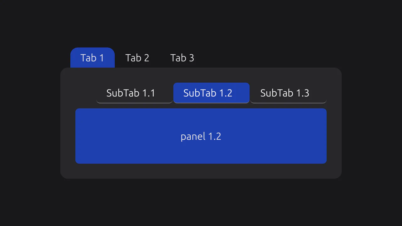 Tailwind-Only Tabs