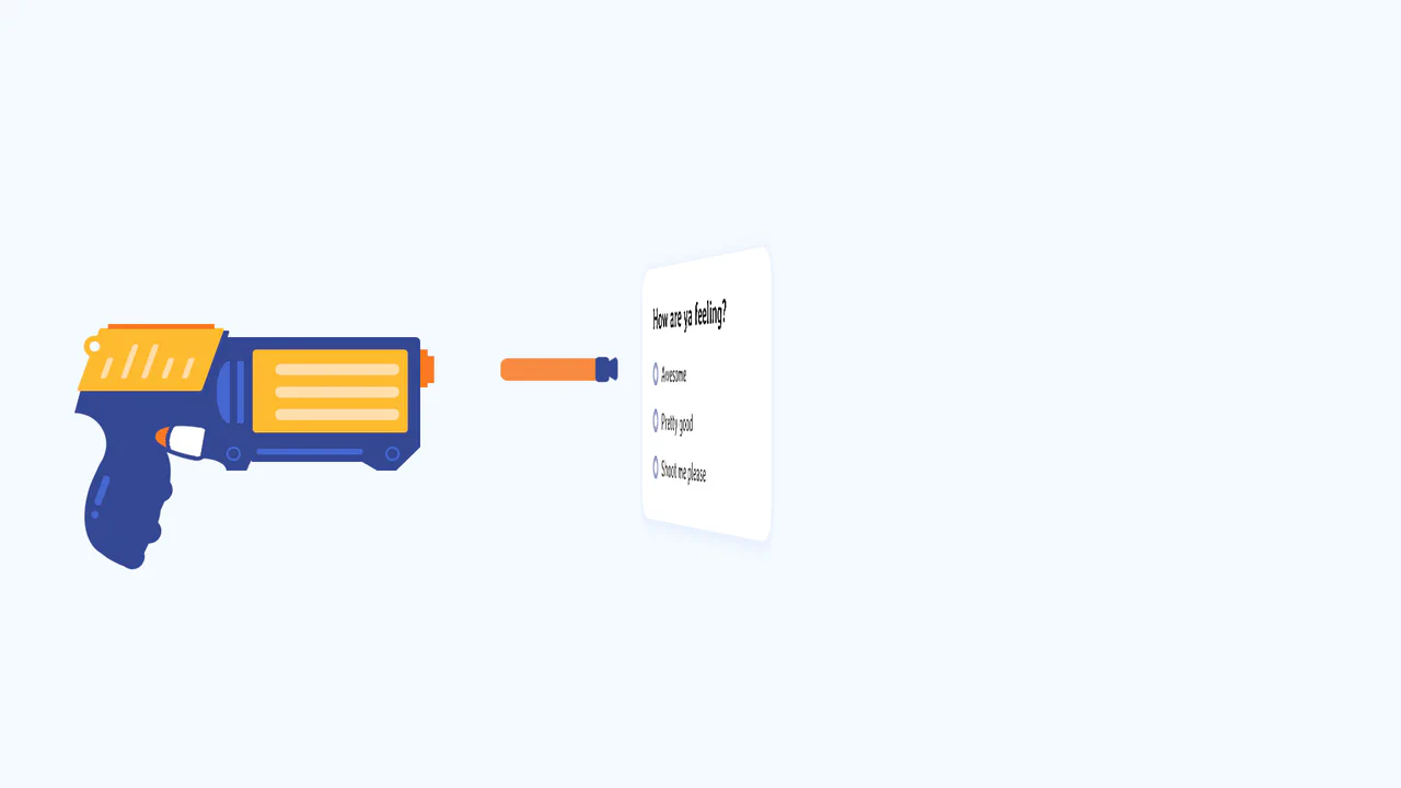 Nerf Gun Radio Button