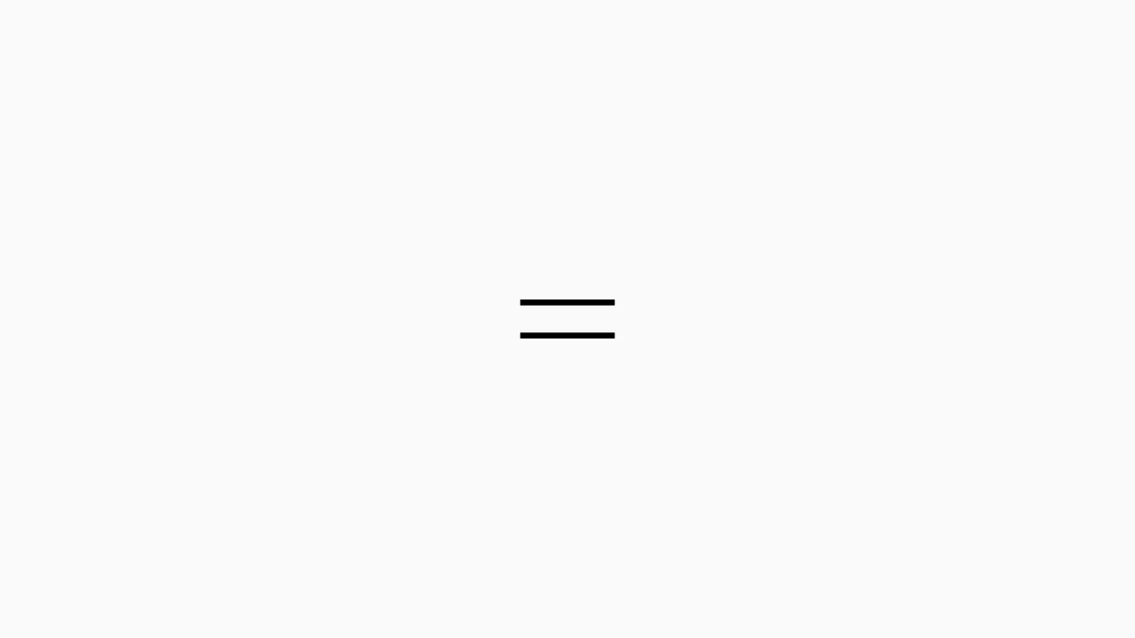 Minimalist two-line hamburger menu with a staggered sliding hover effect and smooth X-morph transition using SCSS
