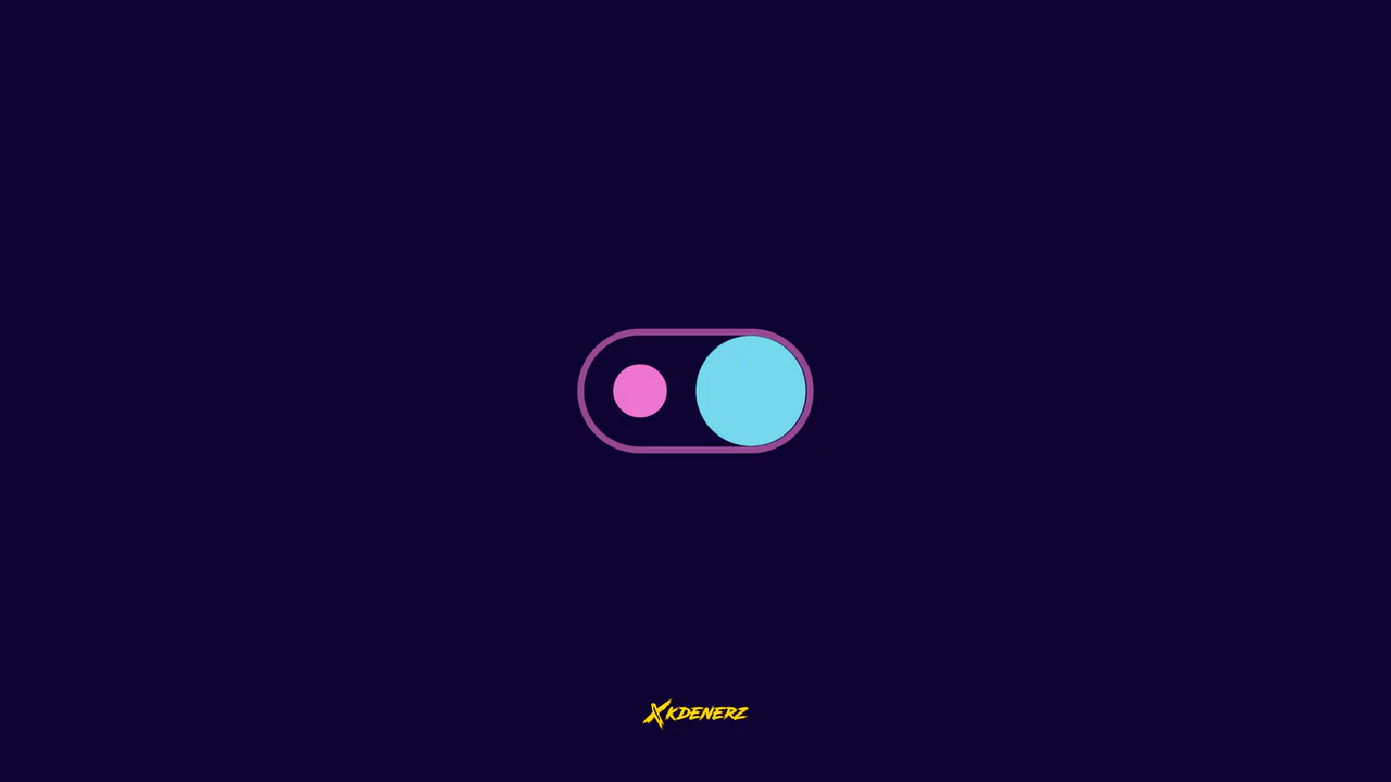 Liquid toggle switch using SVG feGaussianBlur filter and CSS keyframe animations to create a fluid, gooey snapping behavior.