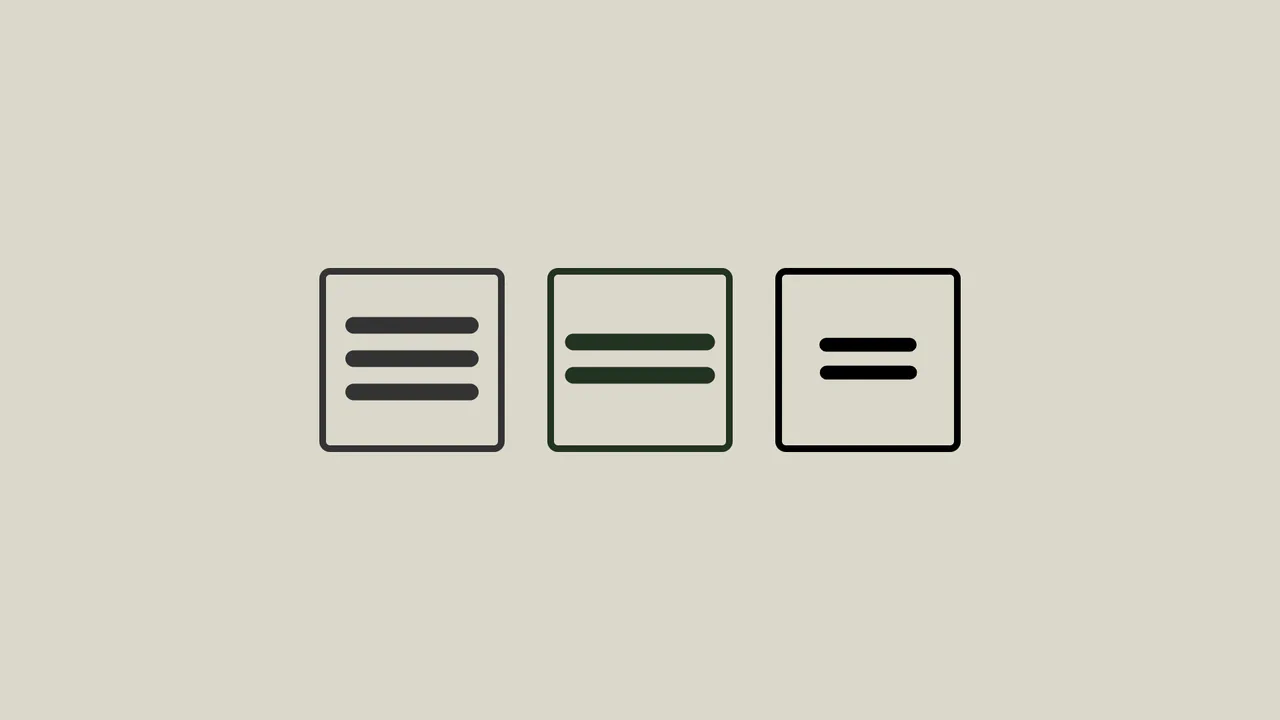 Interactive SVG hamburger buttons transitioning elastically into close icons, featuring dash-offset animations and accessible ARIA toggles.