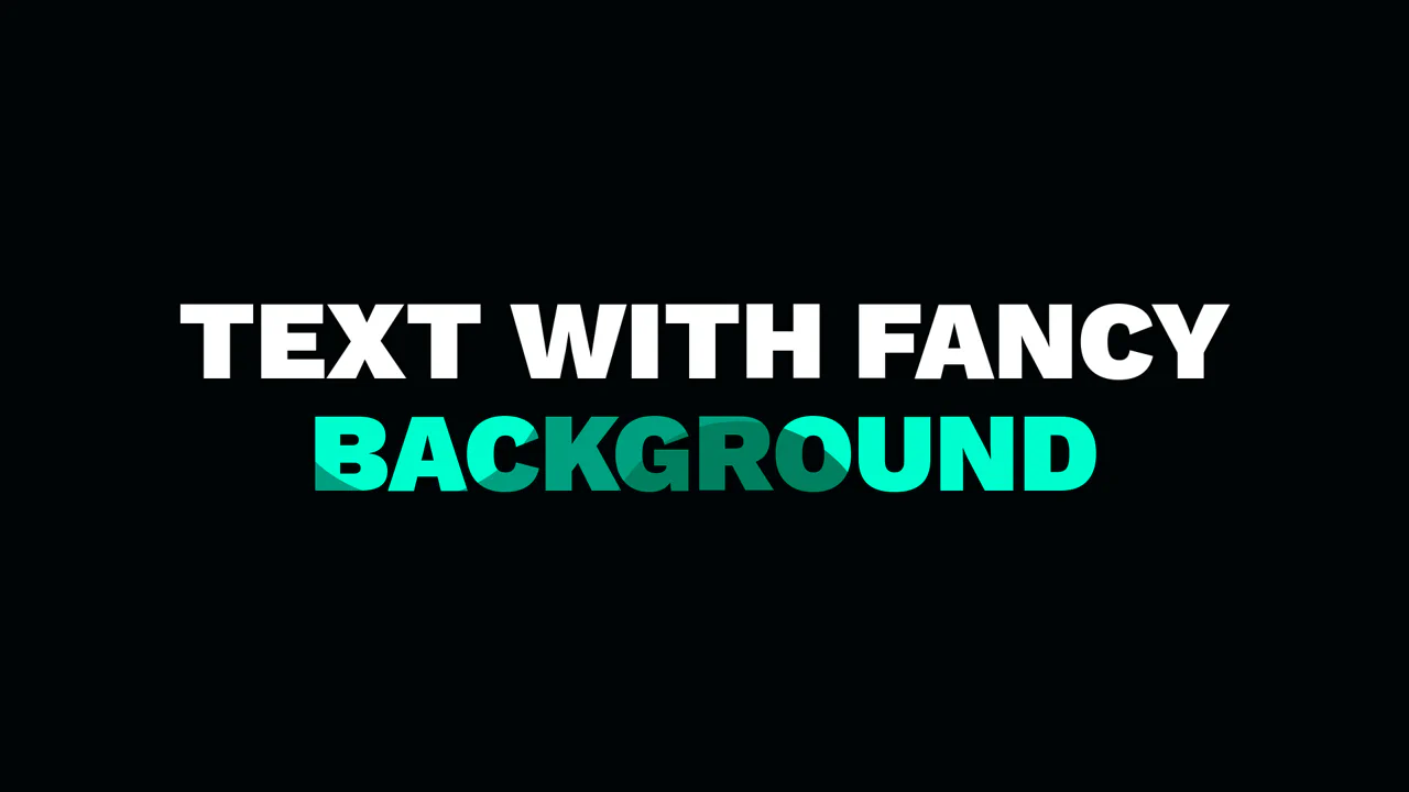background-image for Text