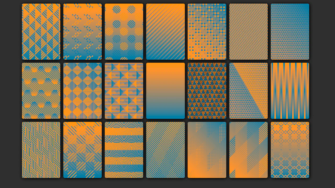 1 Element Card Background Patterns