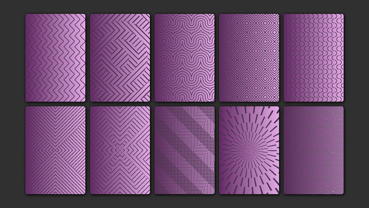 1 Element Card Background Patterns