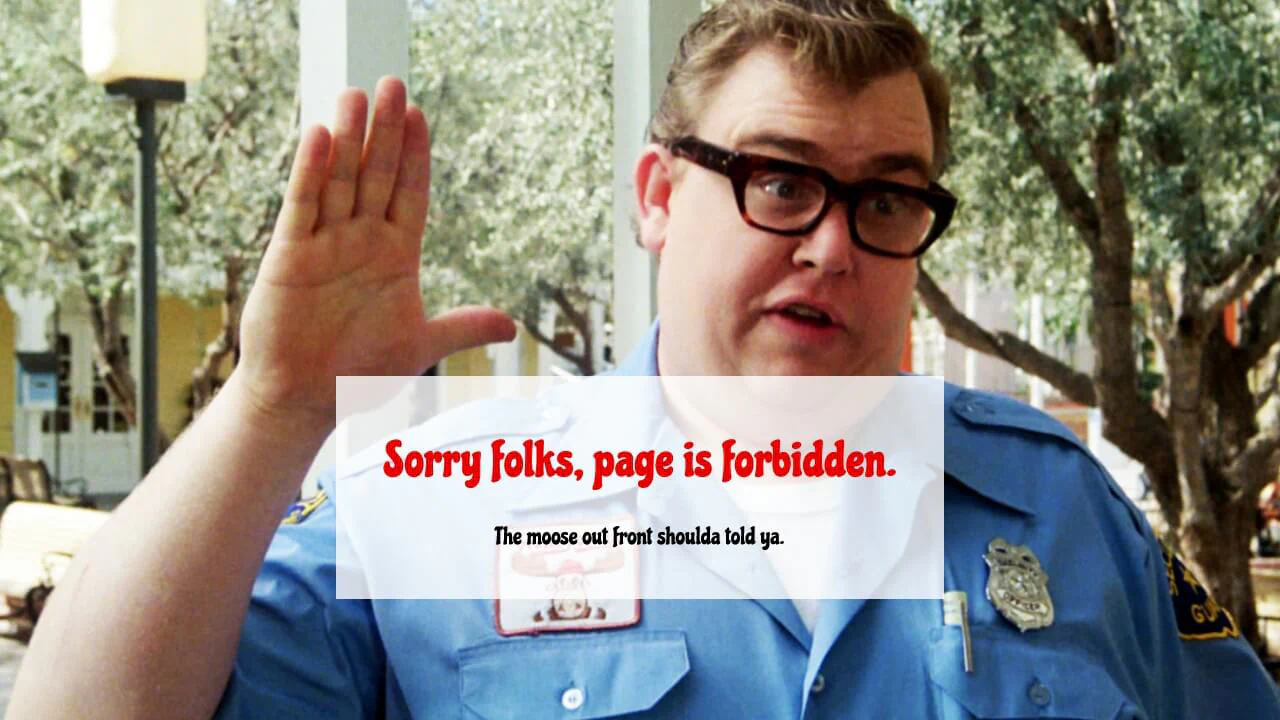 403 Page Forbidden