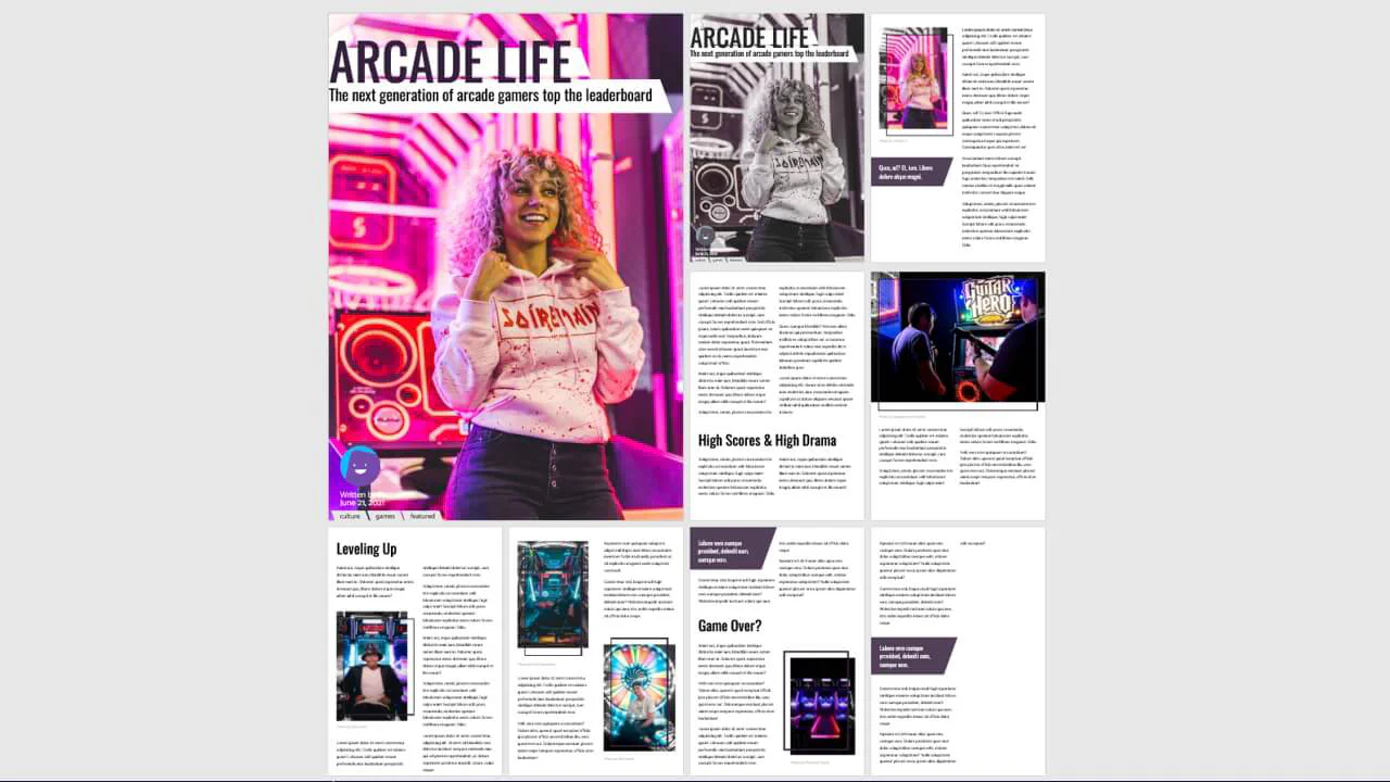 Magazine Layout