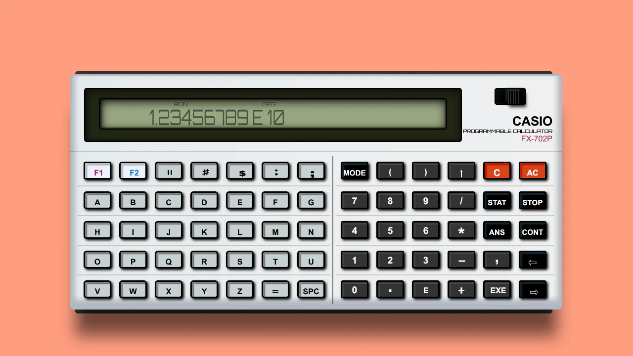 Casio FX-702P