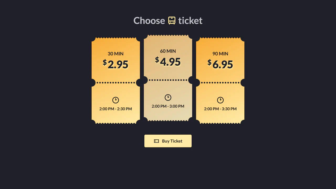 23+ CSS Tickets