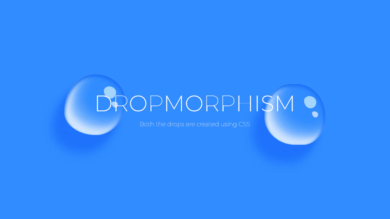 DROPMORPHISM UI DESIGN