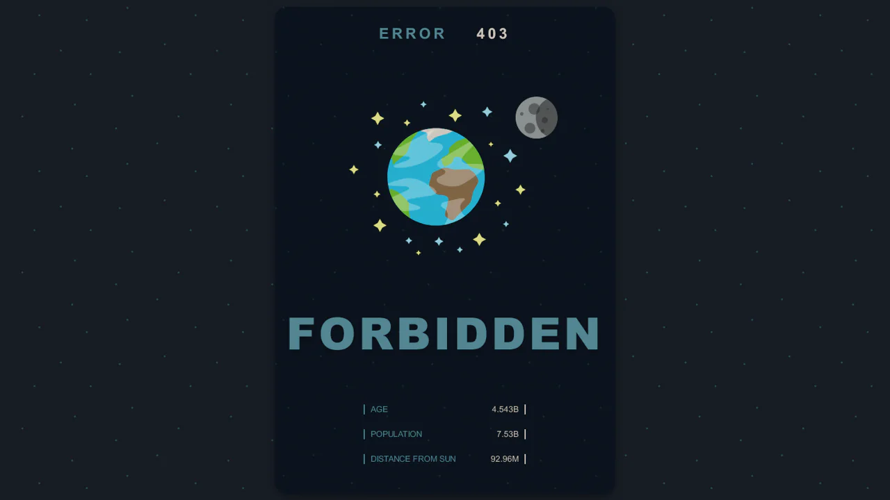 Error 403