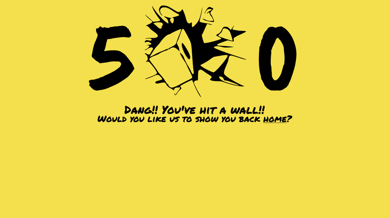 ERROR 500