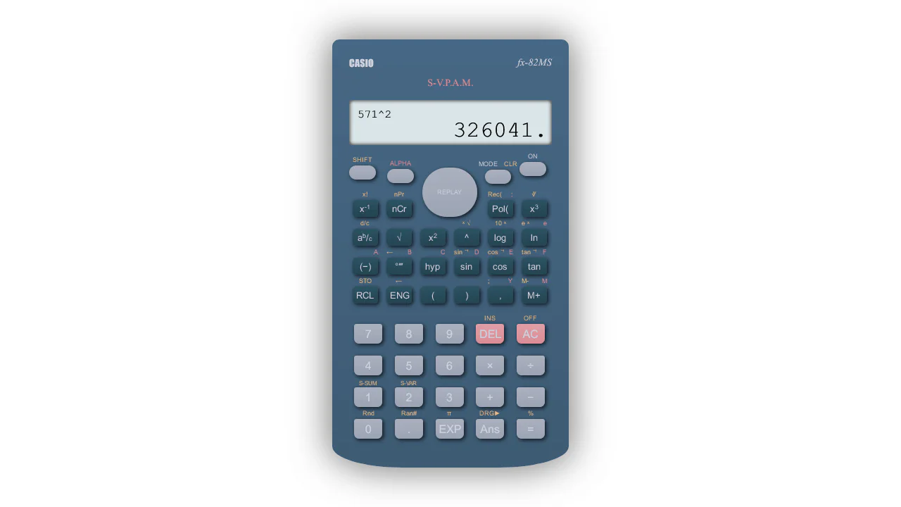 fx-82MS Scientific Calculator