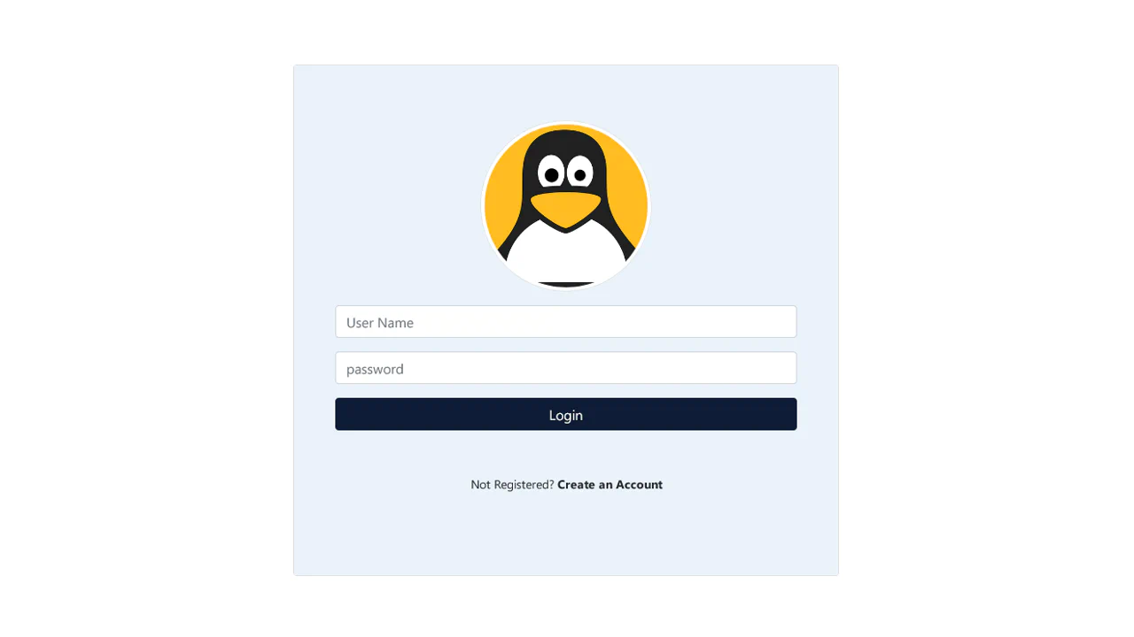 Login Form (Using Bootstrap)