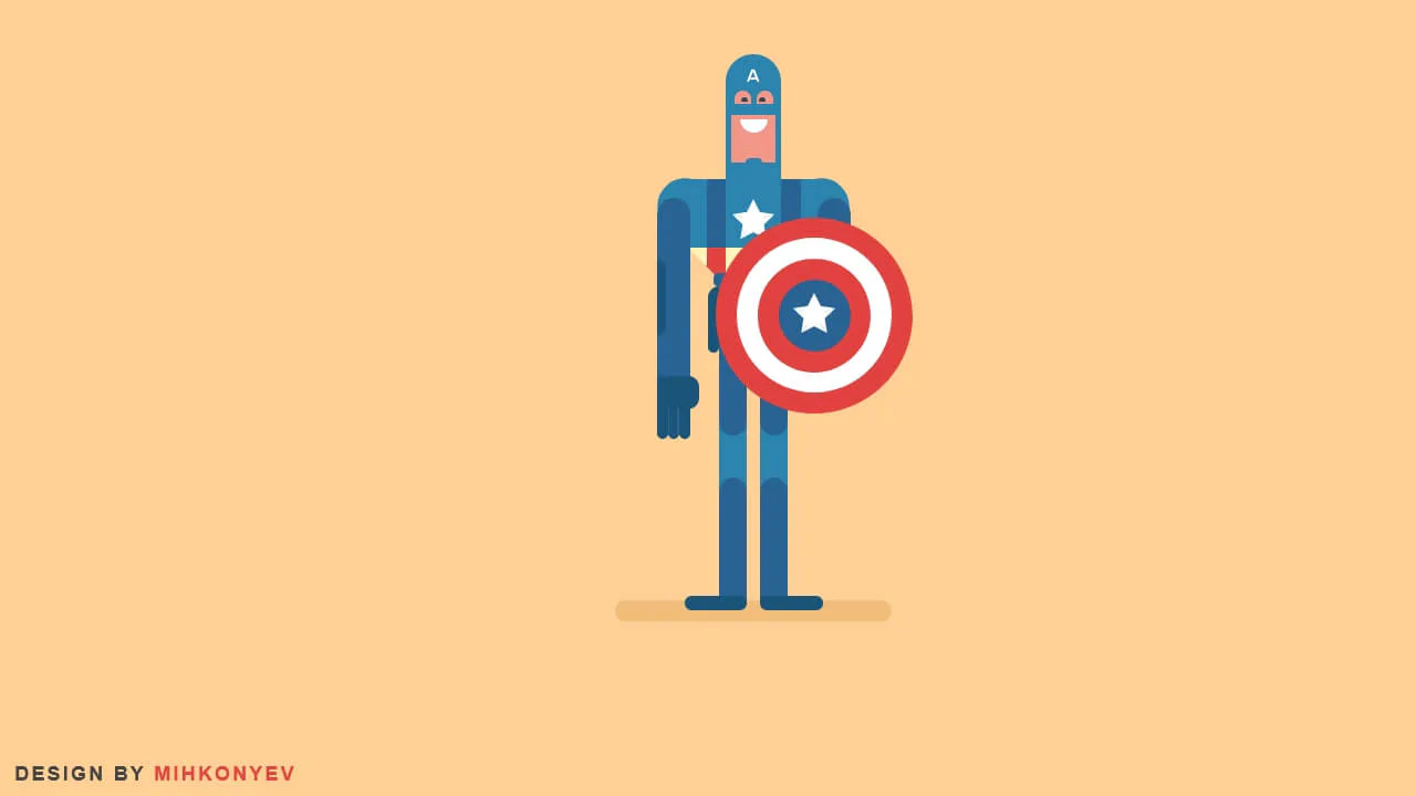 CSS. Сaptain America