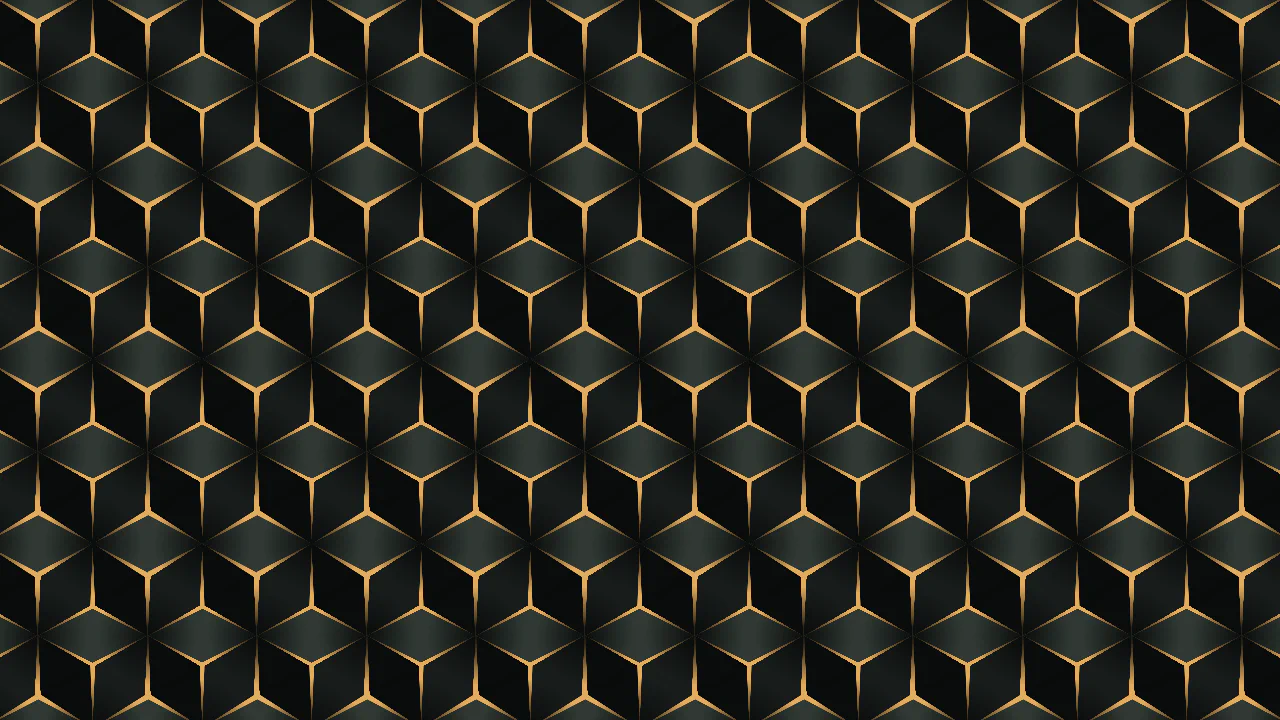 3D Lighted Cubes Tessellated Pattern - Pure CSS