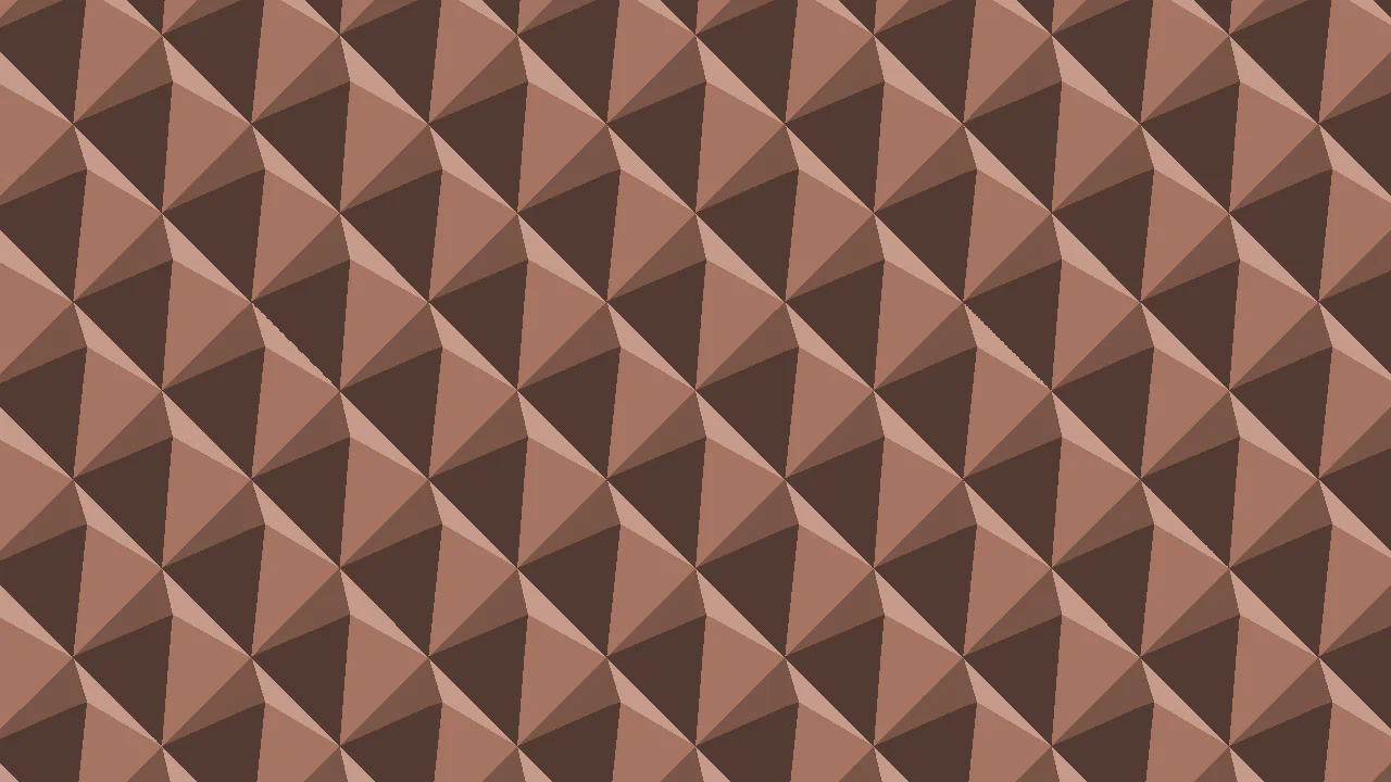 3D Pyramids Tessellated Pattern. No Div. Pure CSS