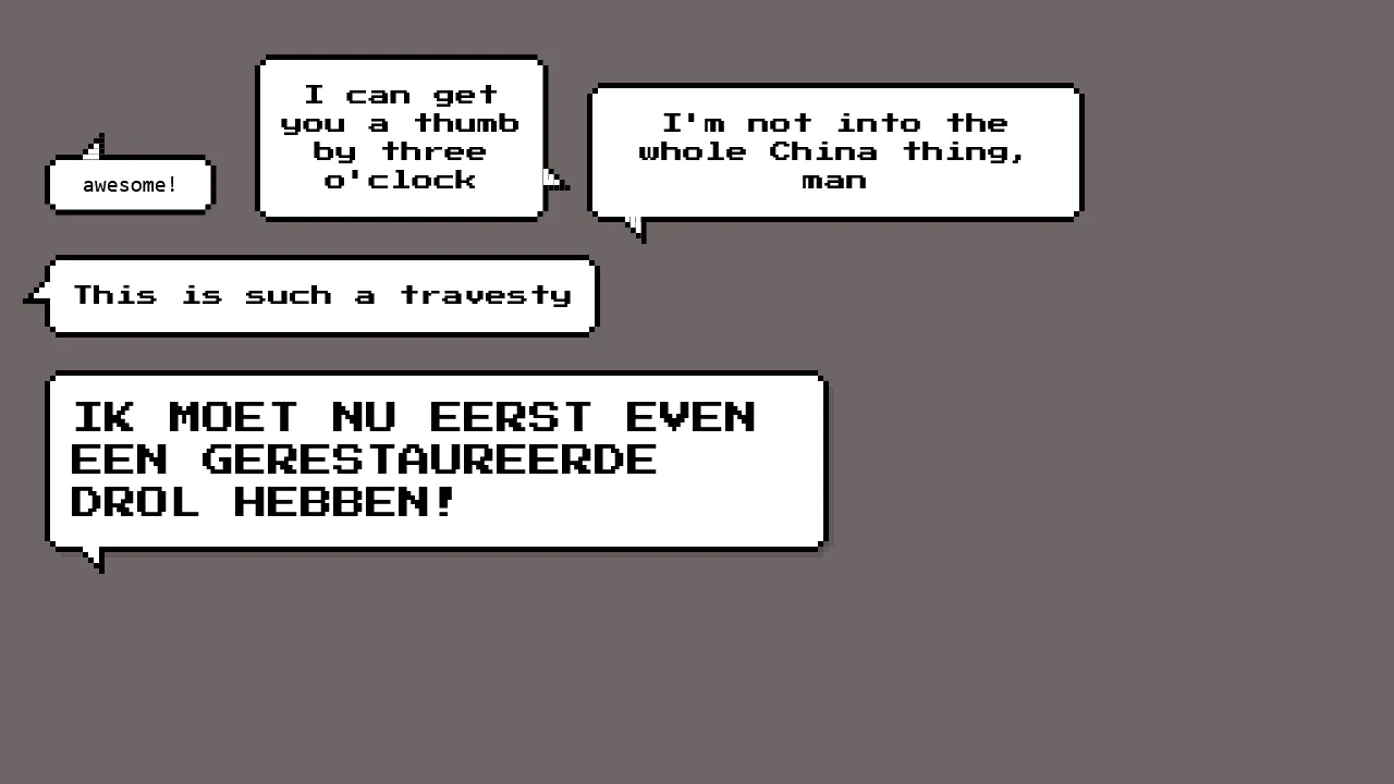 8-bit Pixel Speech Bubble Text Balloon