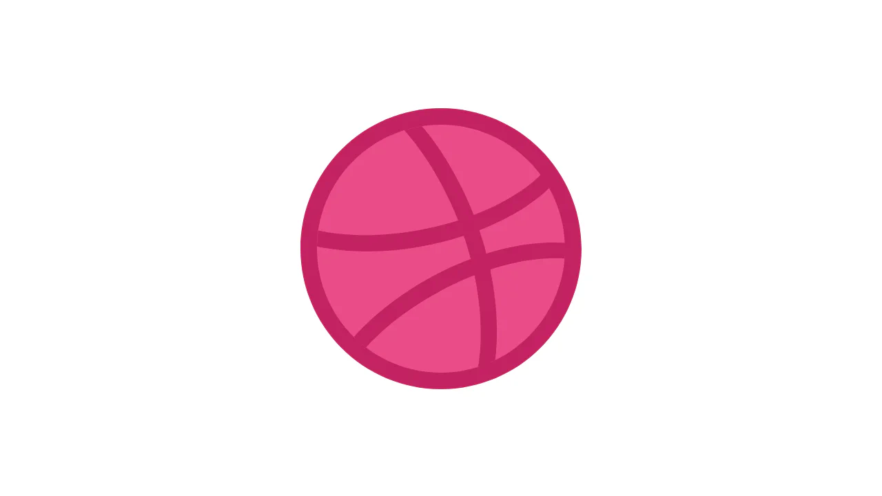 CSS Logos: Dribbble Logo