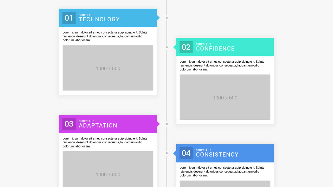 Flexbox Timeline Layout