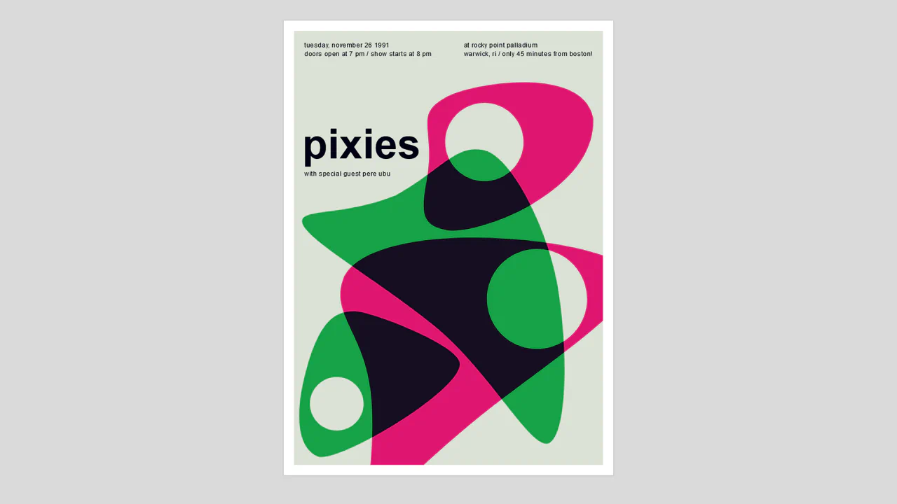 Pixies at Rockpoint Palladium 1991