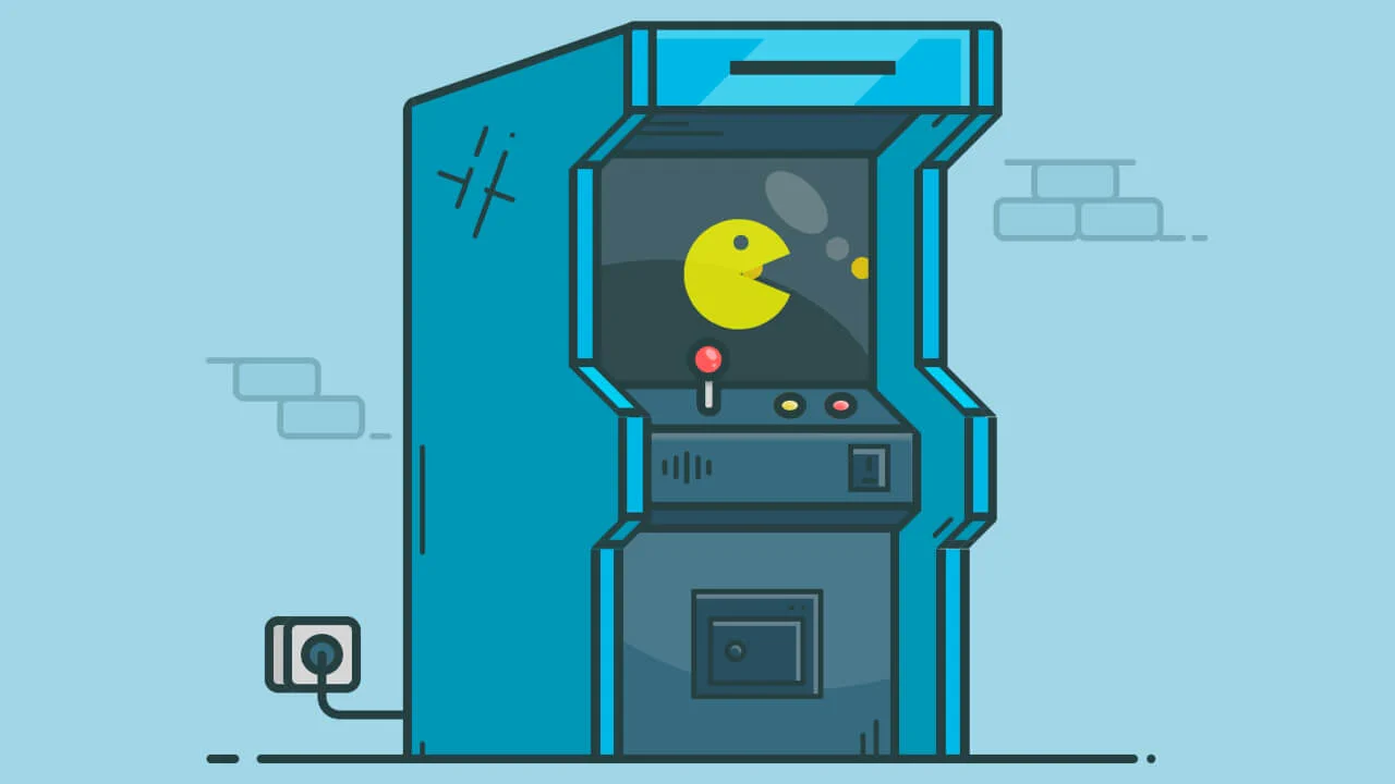 Pure CSS Arcade + Pacman