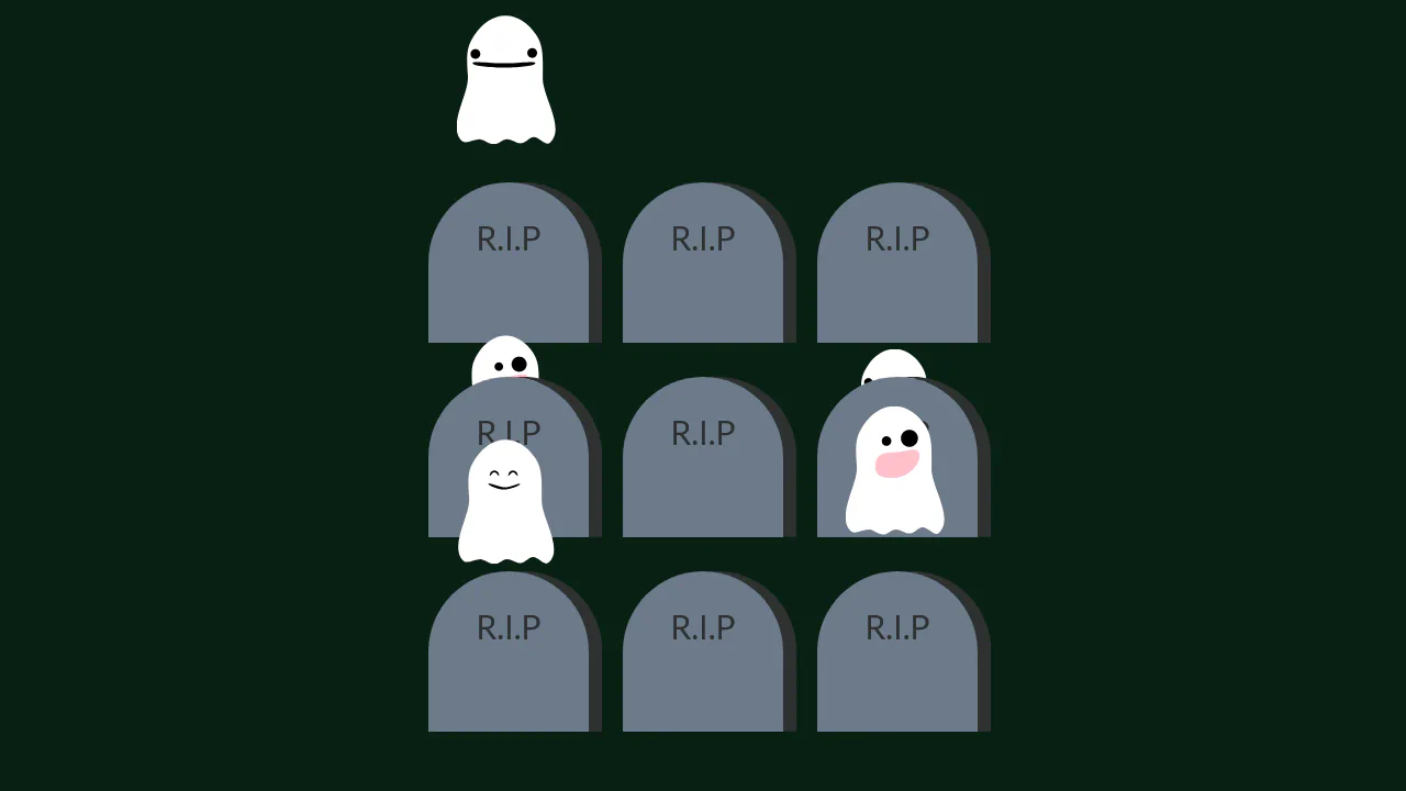 Pure CSS Ghost game with CSS Variables