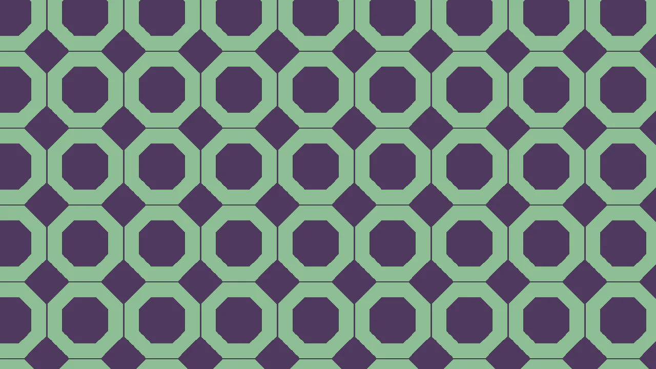 Rhombus vs Octagon Pattern