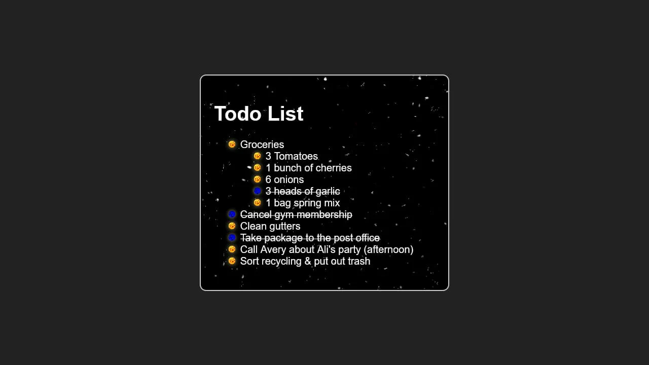 Stars List