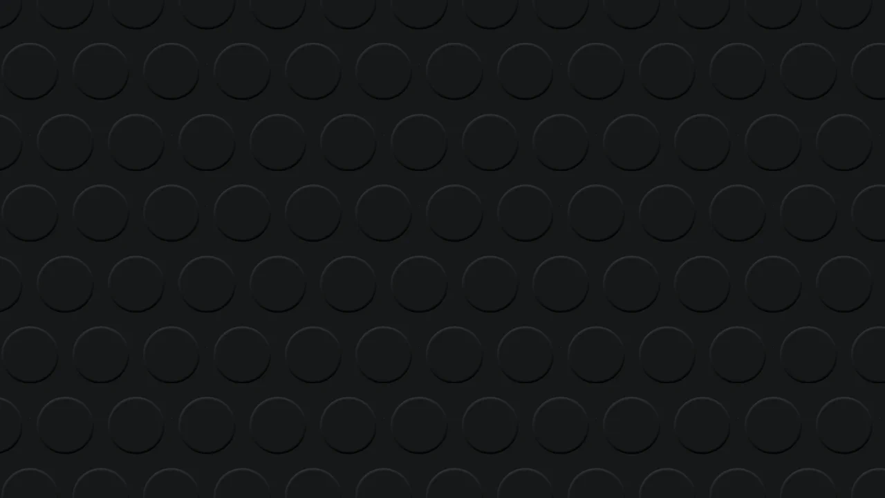 Studded Rubber Flooring Pattern. No Div. Pure CSS