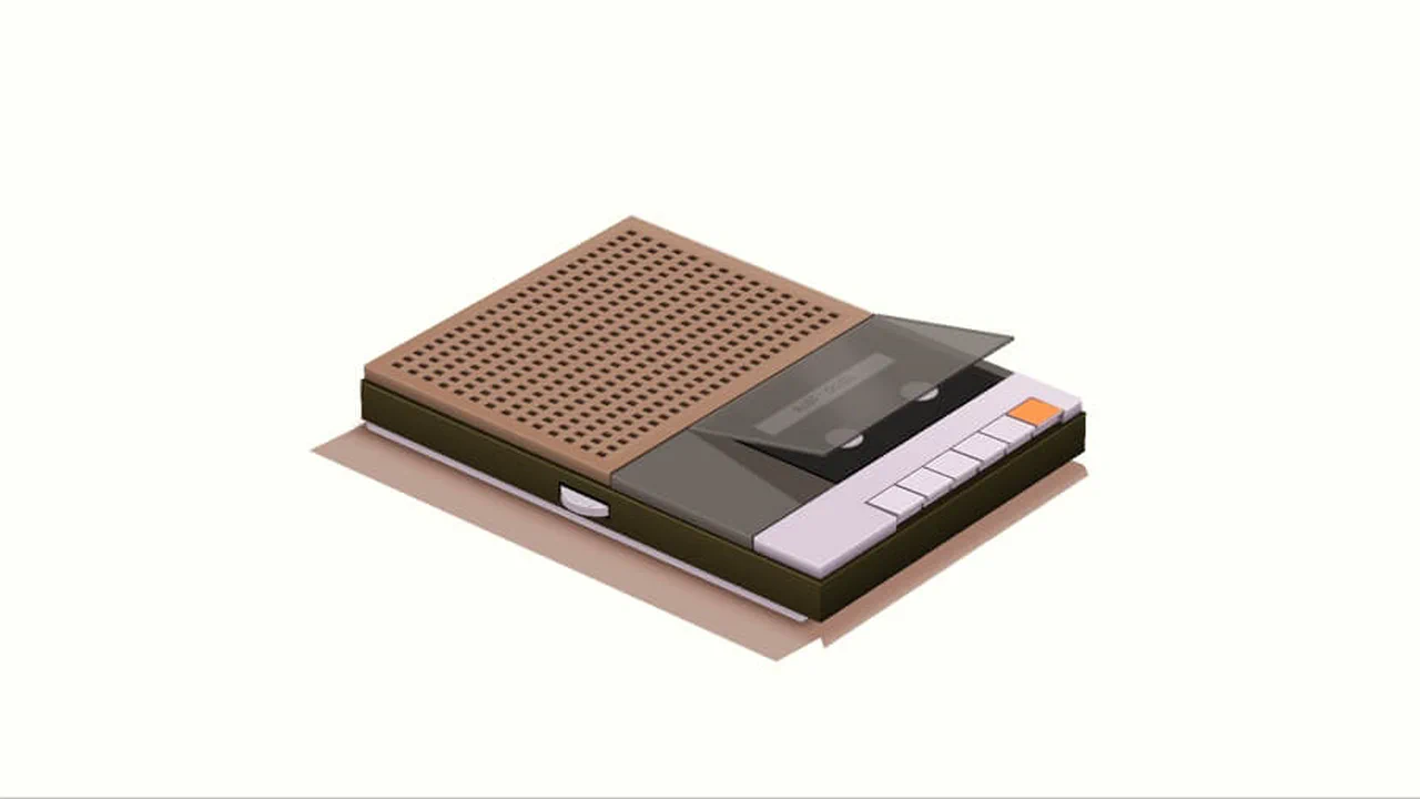 Pure CSS 3D Player/Recorder