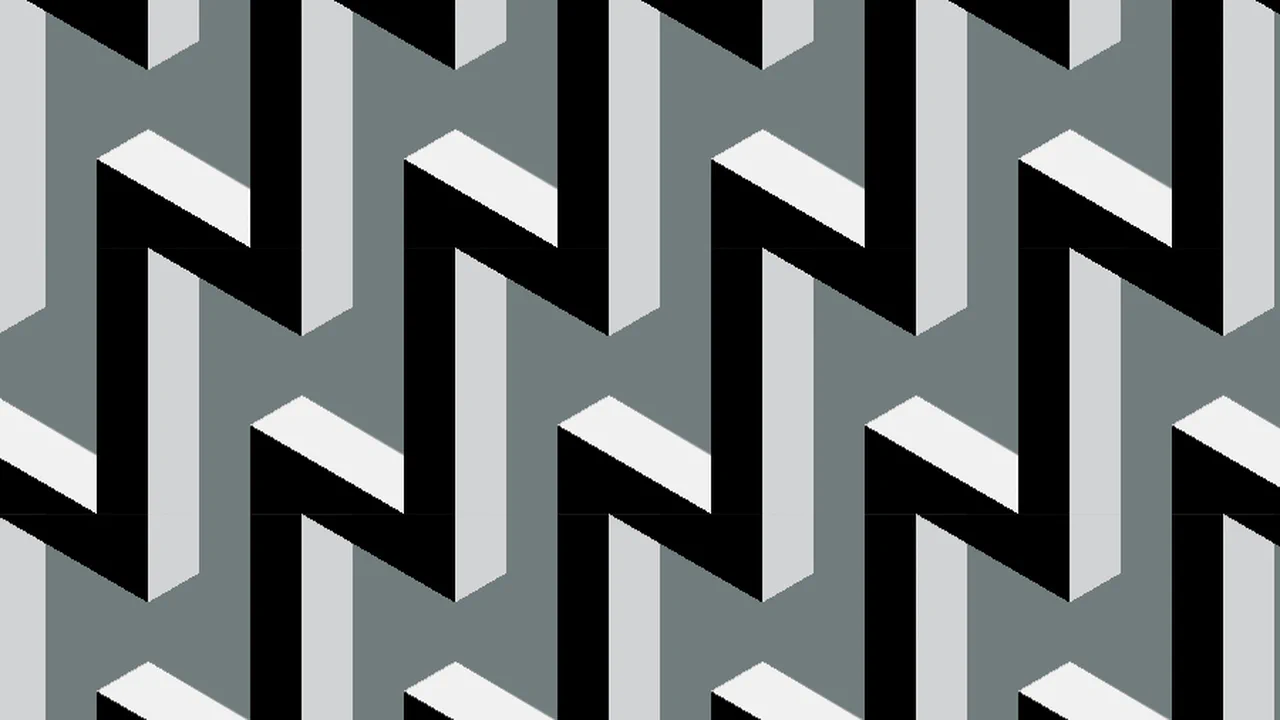 A Zig Zag 3D CSS-Only Pattern
