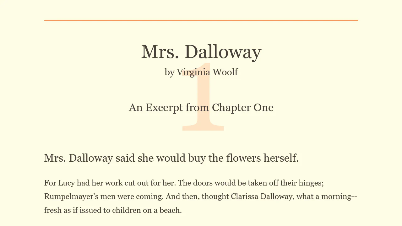 CSS Book Text