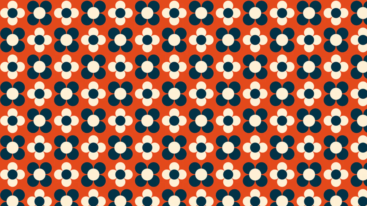 CSS-Only Pattern: Flowers
