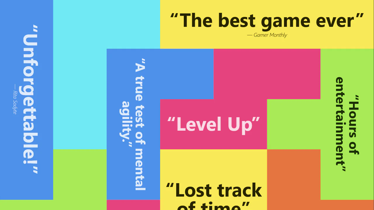 Tetris Testimonial Quotes