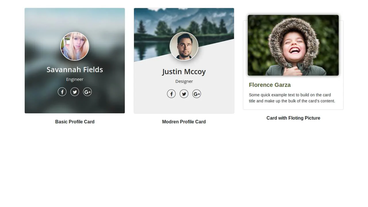 Bootstrap Cards