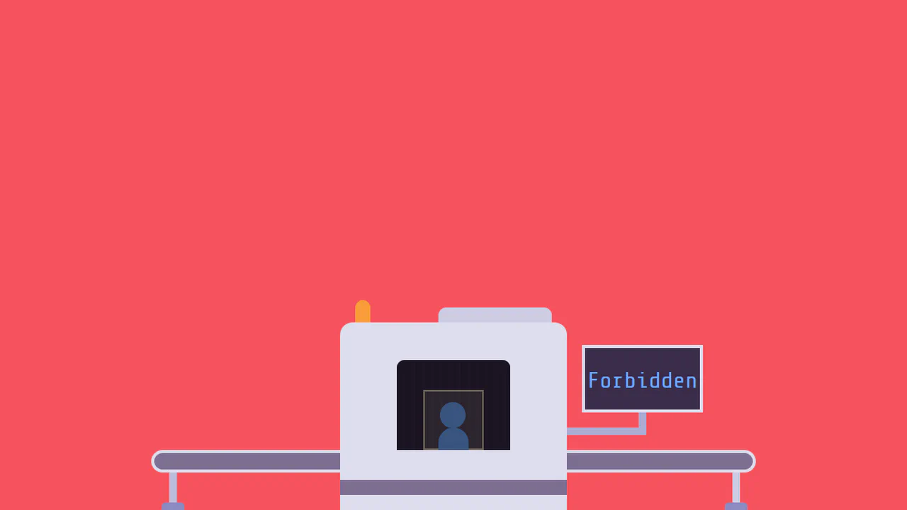 403 Forbidden Page - Airport Security