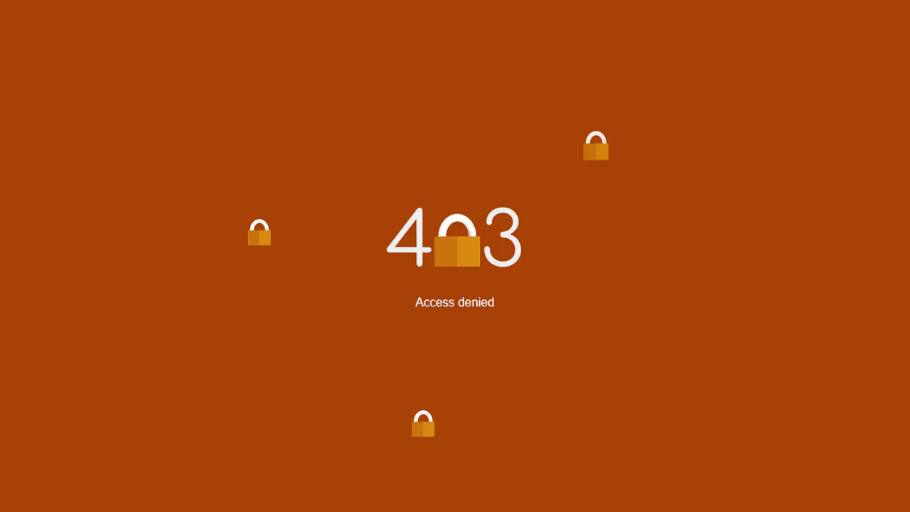 403 Forbidden