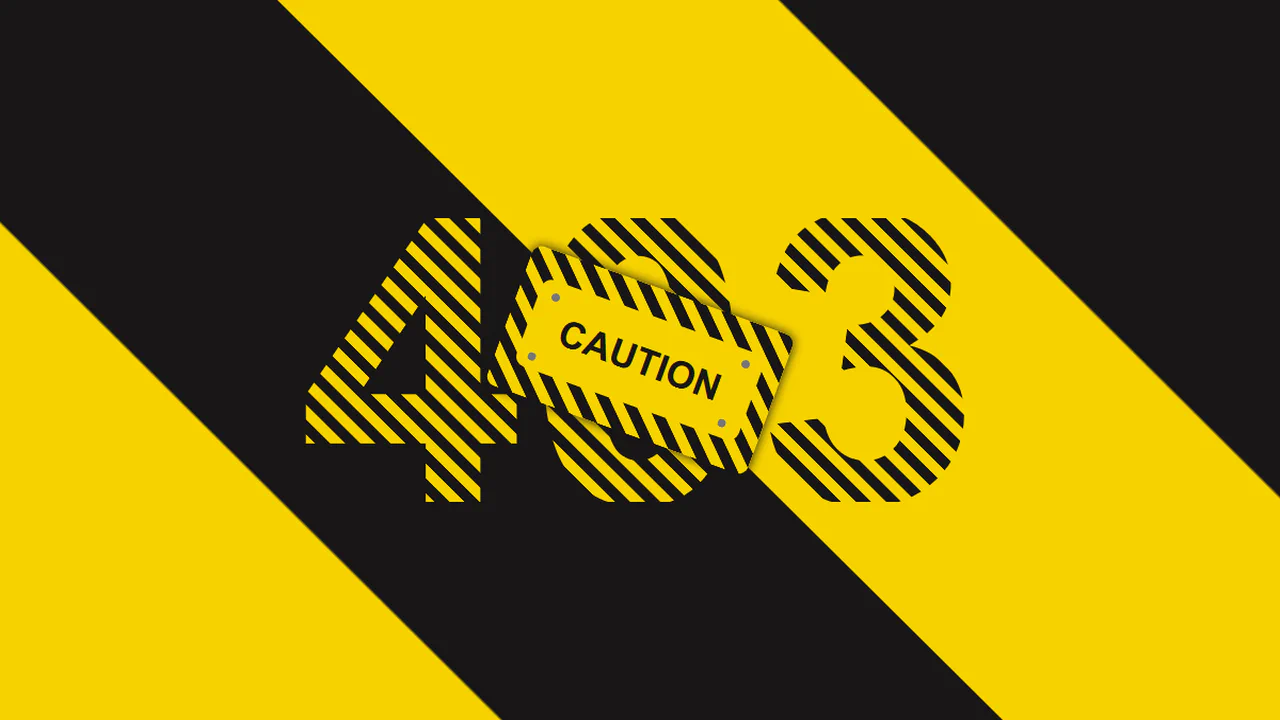 403 Page - Forbidden