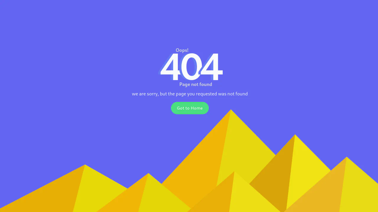 404 Error Page Design In Tailwind CSS