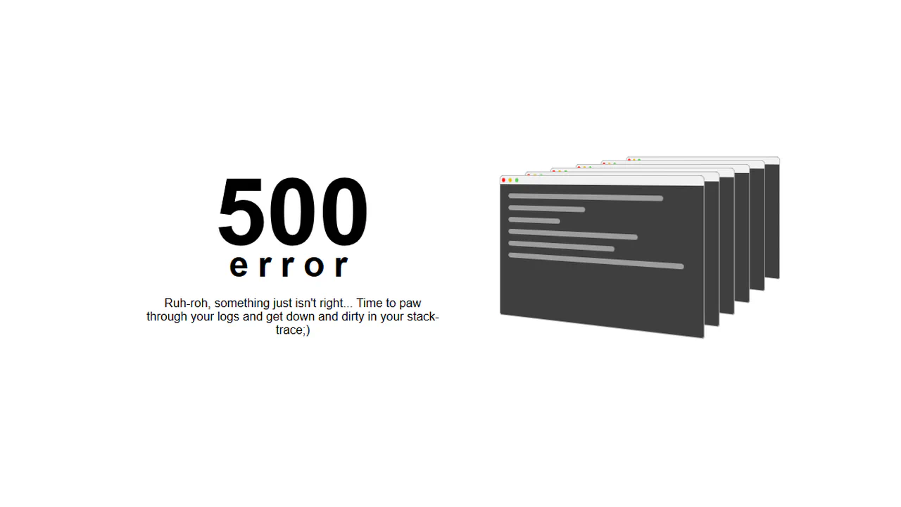 500 Error: Log File