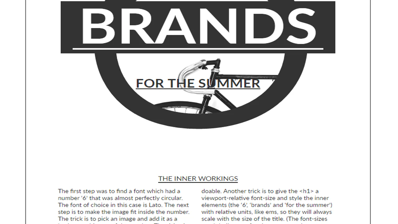Magazine Layout