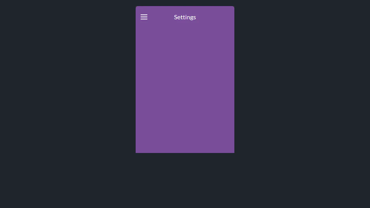 App Navigation