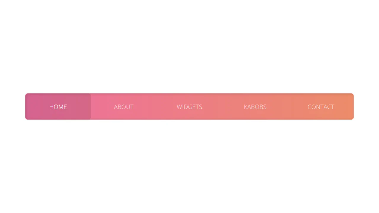 CSS Dropdown Menu
