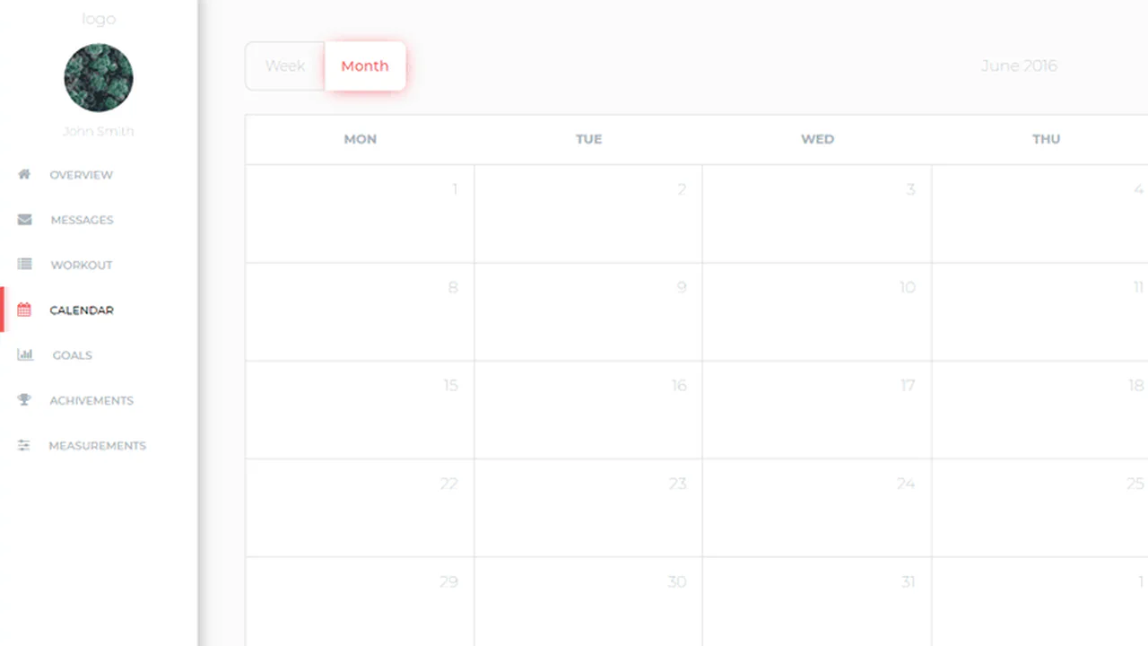 CSS Grid Calendar