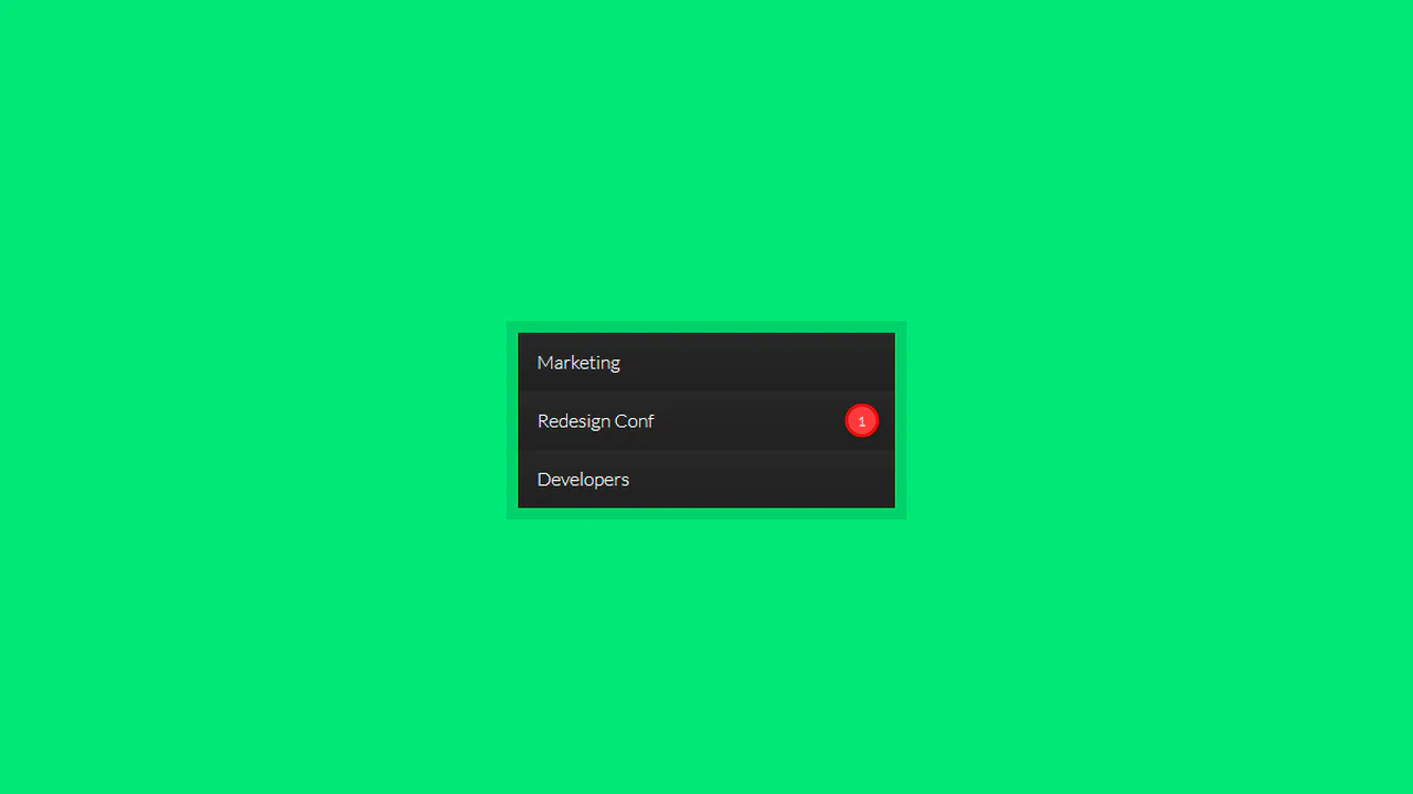 Pulsing Notification Badge