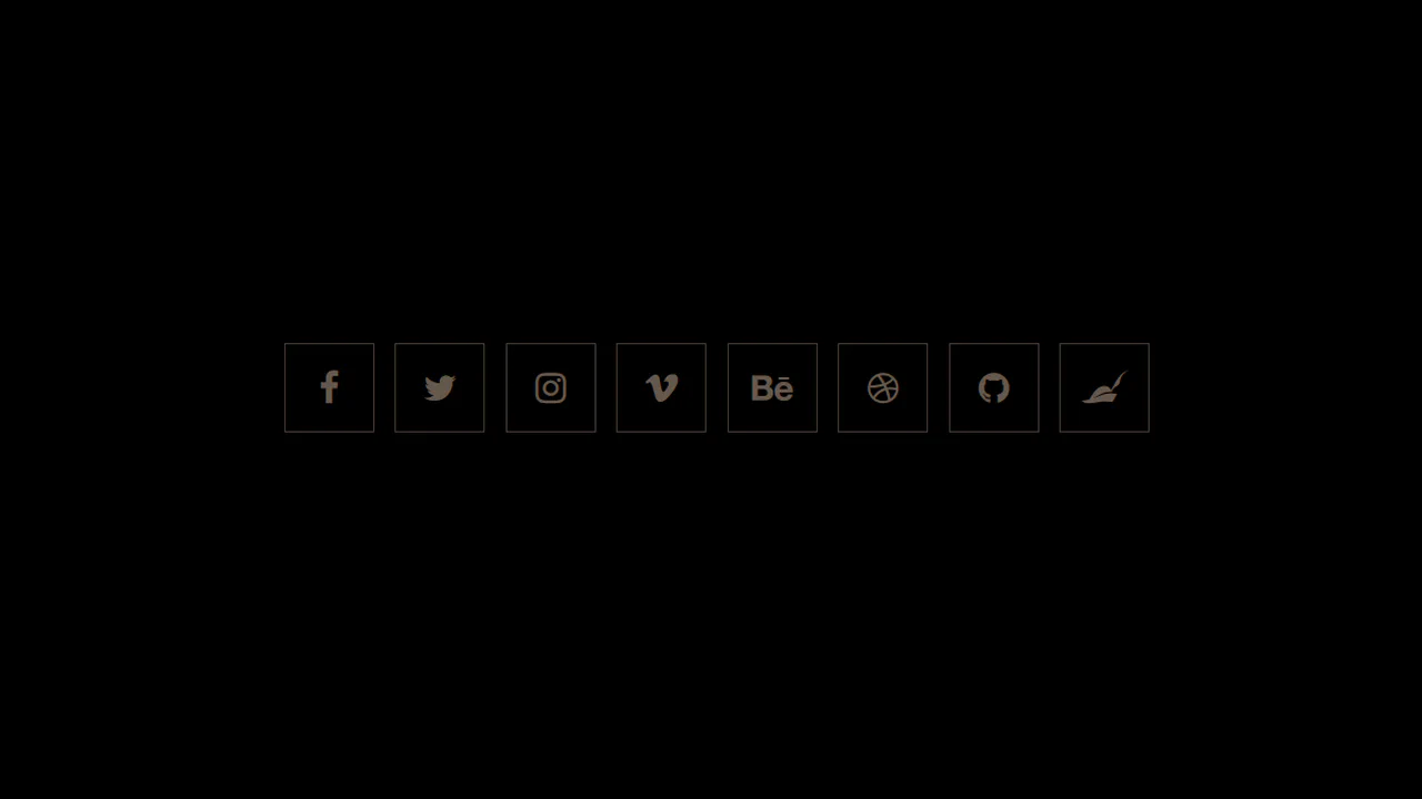 Clean Social Buttons