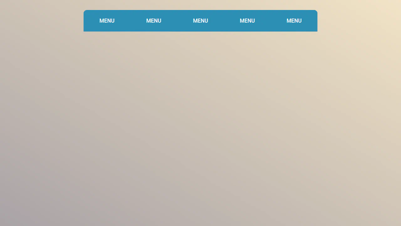 Cool Dropdown Menu Effects